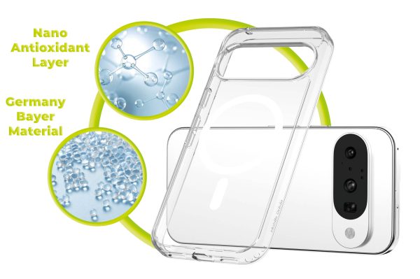 Θήκη Mobile Origin Easy Case MagSafe για Google Pixel 10 / 10 Pro – Clear (MO-HYCL-GP10Pro) - Image 8