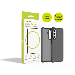 Μαύρη ματ υβριδική θήκη Mobile Origin Easy Case για Samsung Galaxy A56 και Galaxy A36