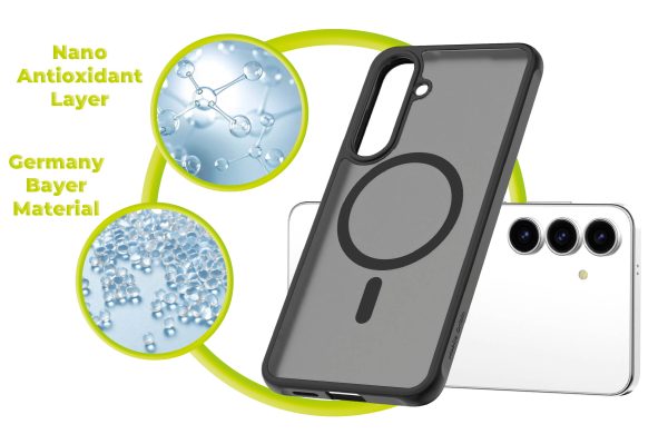 Θήκη Mobile Origin Easy Case MagSafe για Samsung Galaxy S25 FE – Matte Black (MO-HYMBL-GS25FE) - Image 8