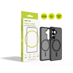 Μαύρη ματ ημιδιάφανη θήκη Mobile Origin Easy Case με MagSafe για το Samsung Galaxy S26+