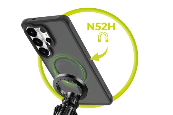 Θήκη Mobile Origin Easy Case MagSafe για Samsung Galaxy S26 Ultra – Matte Black (MO-HYMBL-GS26U) - Image 9