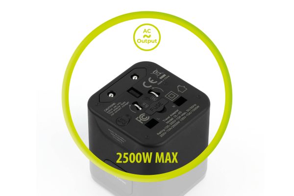 Universal Travel Adapter Mobile Origin PW30 EU/UK/US/AUS – Black - Image 7