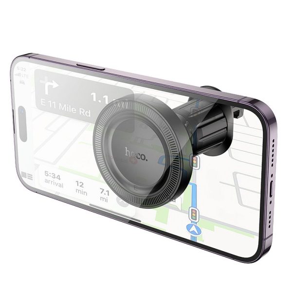 Μαγνητική Βάση Αυτοκινήτου Hoco H56 MagSafe για Αεραγωγό – Black - Image 5