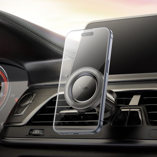Μαγνητική Βάση Αυτοκινήτου Hoco H56 MagSafe για Αεραγωγό – Black - Image 7