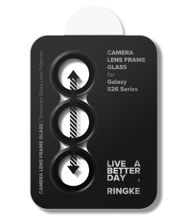 Προστατευτικά Φακών Κάμερας Ringke Camera Frame Protector 2-Pack για Samsung Galaxy S26 / S26+ Plus – Black - Image 5