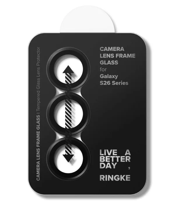 Προστασία Κάμερας Samsung Galaxy S26 / S26 Plus Ringke Camera Frame Protector 2-Pack Black - Image 5