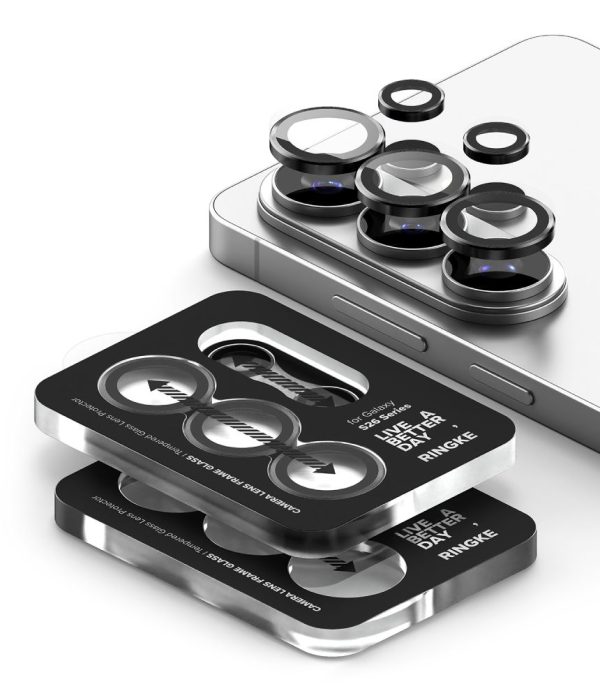 Προστατευτικά Φακών Κάμερας Ringke Camera Frame Protector 2-Pack για Samsung Galaxy S26 Ultra – Black - Image 4