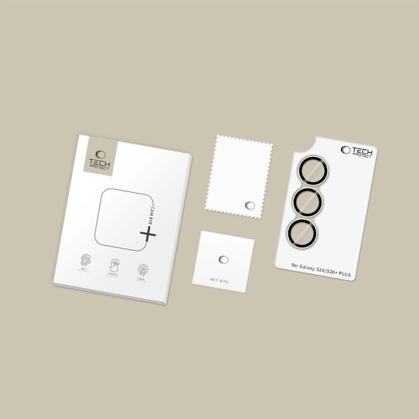 Προστατευτικά Φακών Κάμερας Tech-Protect Camring Fit+ για Samsung Galaxy S26 / S26+ Plus – Clear - Image 6