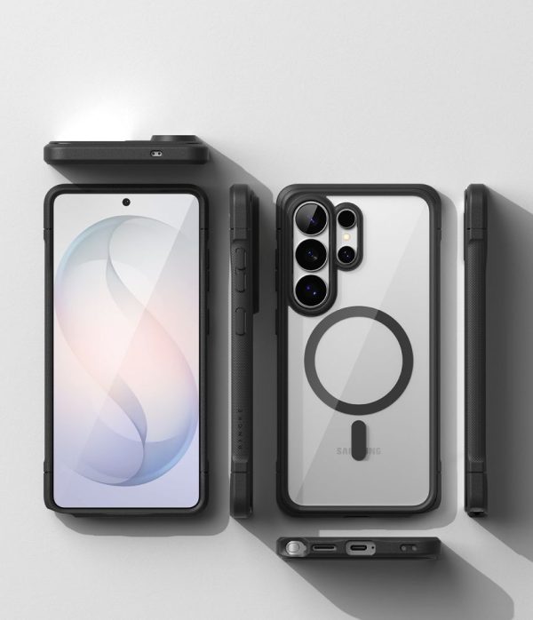 Θήκη Ringke Fusion Bold Magnetic MagSafe για Samsung Galaxy S26 Ultra – Black - Image 5