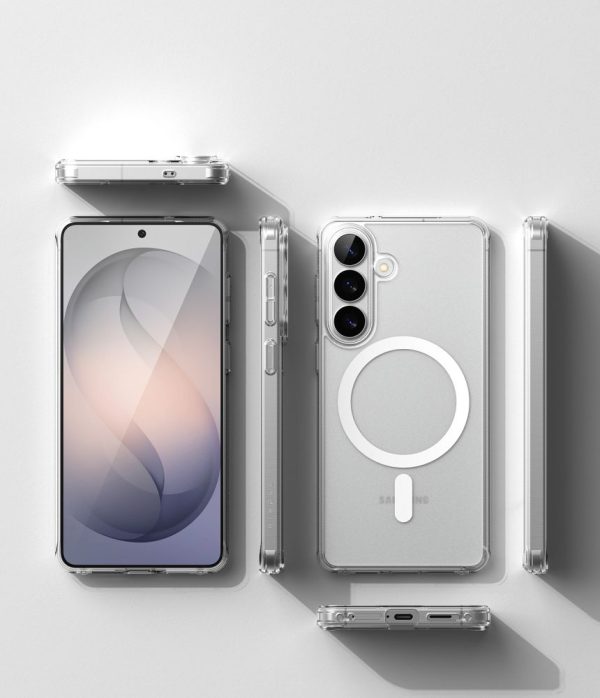 Θήκη Ringke Fusion Magnetic MagSafe για Samsung Galaxy S26 – Clear - Image 4