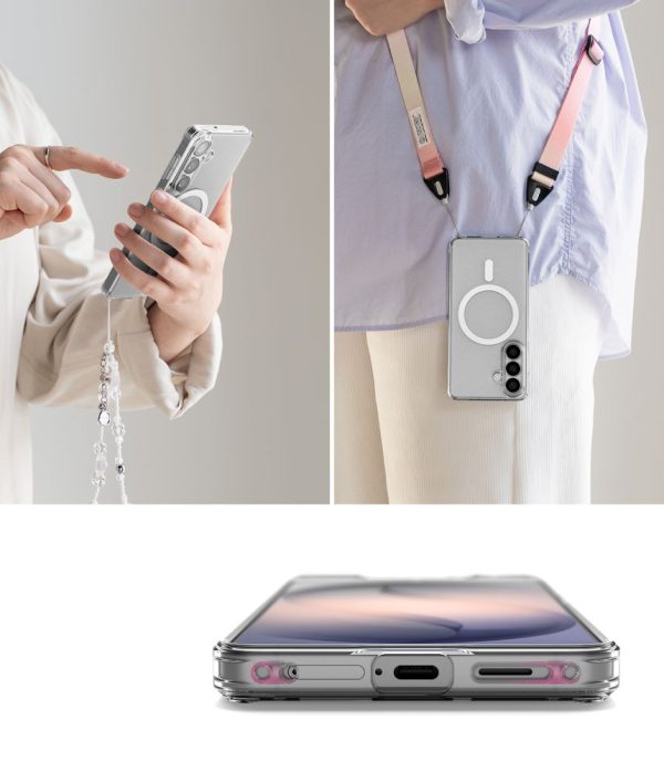 Θήκη Ringke Fusion Magnetic MagSafe για Samsung Galaxy S26 – Clear - Image 6