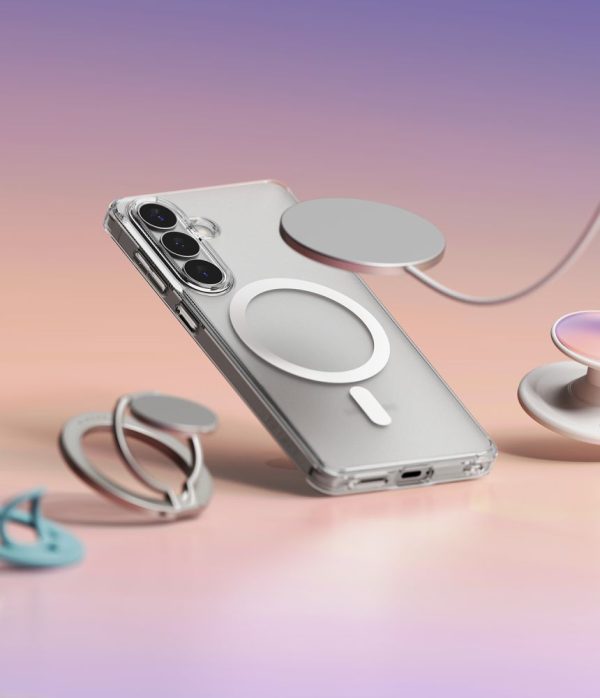 Θήκη Ringke Fusion Magnetic MagSafe για Samsung Galaxy S26 – Clear - Image 8