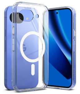 Διαφανής υβριδική θήκη Ringke Fusion Magnetic MagSafe για Google Pixel 10a με ενσωματωμένο μαγνητικό δακτύλιο
