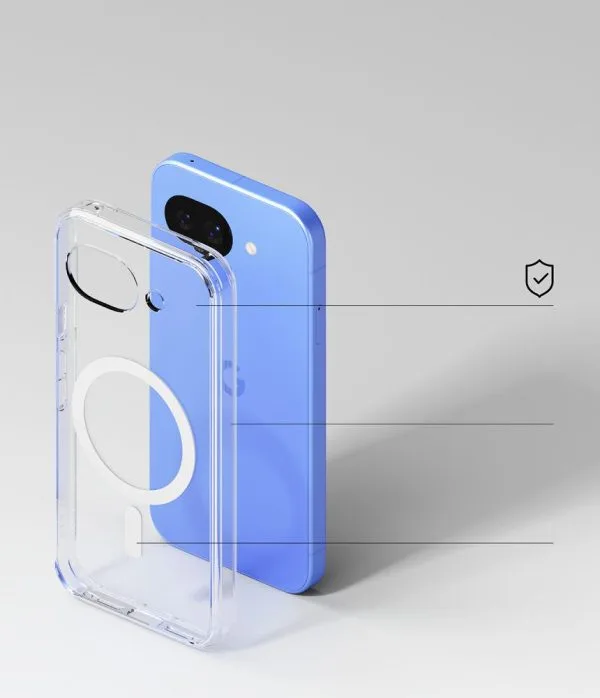 Θήκη Ringke Fusion Magnetic MagSafe για Google Pixel 10a – Clear - Image 7