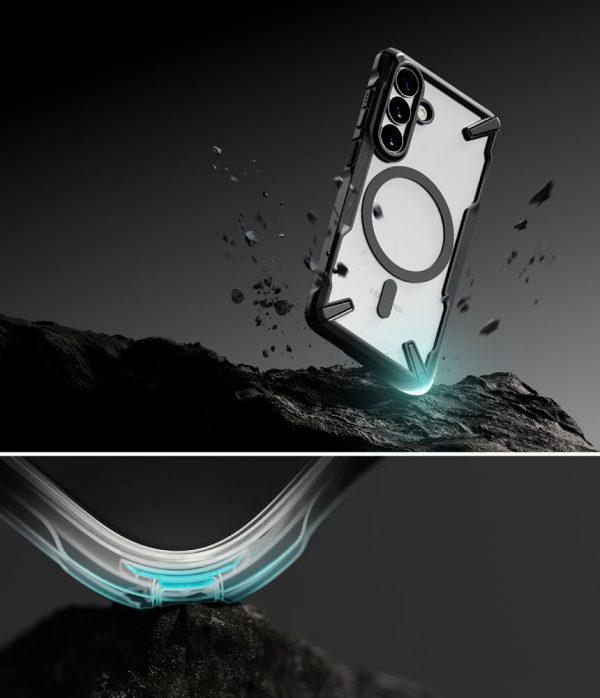 Θήκη Ringke Fusion X Magnetic MagSafe για Samsung Galaxy S26 – Black - Image 8