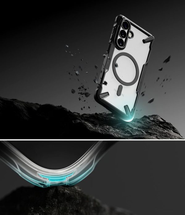 Θήκη Ringke Fusion X Magnetic MagSafe για Samsung Galaxy S26+ Plus – Black - Image 8