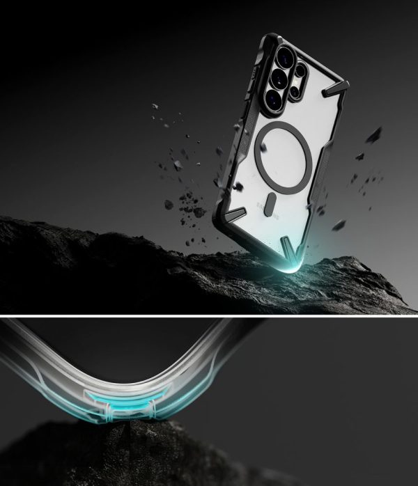 Θήκη Ringke Fusion X Magnetic MagSafe για Samsung Galaxy S26 Ultra – Black - Image 8