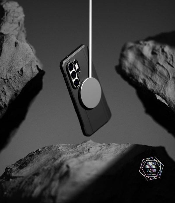 Θήκη Ringke Onyx Alfa Magnetic MagSafe για Samsung Galaxy S26 Ultra – Black - Image 9