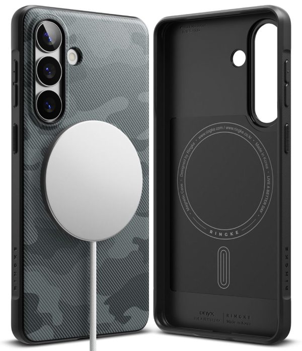 Θήκη Ringke Onyx Magnetic MagSafe για Samsung Galaxy S26 – Camo Black - Image 2