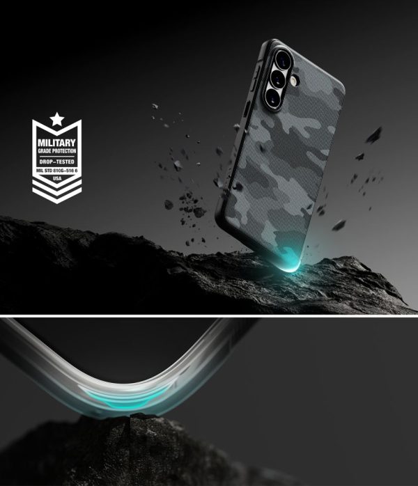 Θήκη Ringke Onyx Magnetic MagSafe για Samsung Galaxy S26 – Camo Black - Image 6