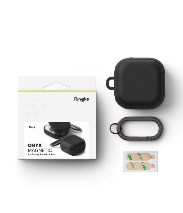 Θήκη Ringke Onyx Magnetic για Samsung Galaxy Buds 4 / Buds 4 Pro – Black - Image 6