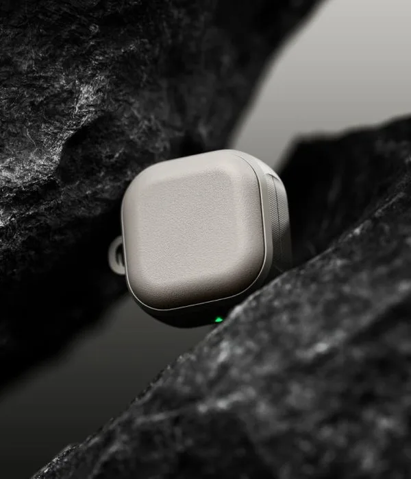 Θήκη Samsung Galaxy Buds 4 / Buds 4 Pro Ringke Onyx Magnetic MagSafe Warm Grey - Image 4