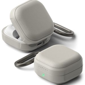 Θήκη Ringke Onyx Magnetic Samsung Galaxy Buds 4 4 Pro Warm Grey TPU