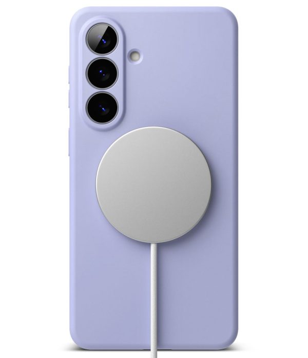 Θήκη Ringke Silicone Magnetic MagSafe για Samsung Galaxy S26+ Plus – Lavender - Image 4