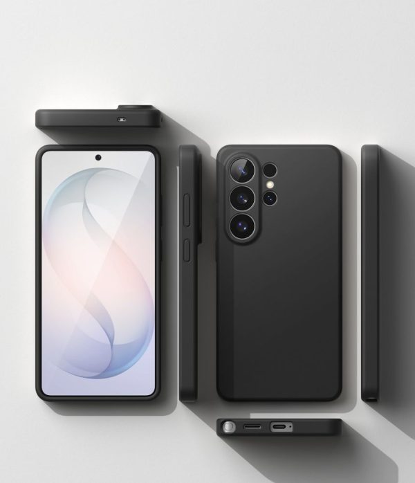 Θήκη Ringke Silicone Magnetic MagSafe για Samsung Galaxy S26 Ultra – Black - Image 5