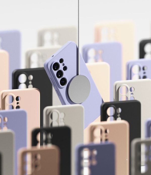 Θήκη Ringke Silicone Magnetic MagSafe για Samsung Galaxy S26 Ultra – Black - Image 8