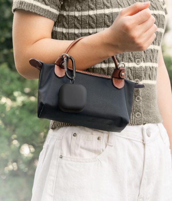 Θήκη Ringke Silicone Case για Samsung Galaxy Buds 4 / Buds 4 Pro – Black - Image 5