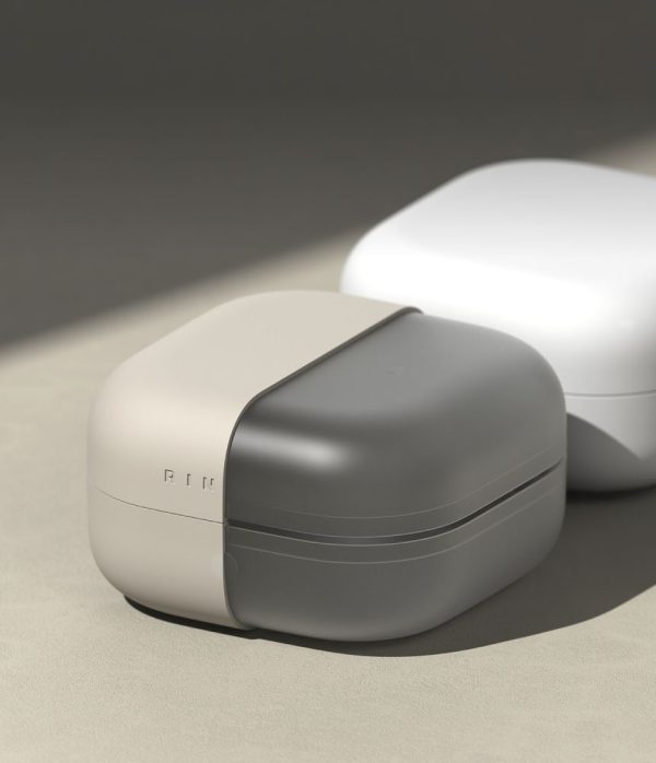 Θήκη Ringke Silicone Case για Samsung Galaxy Buds 4 / Buds 4 Pro – Stone - Image 3