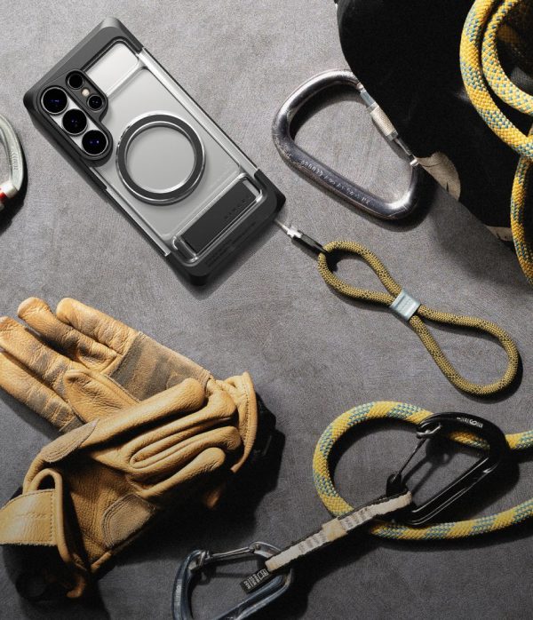 Θήκη Ringke UX Magnetic MagSafe με Kickstand για Samsung Galaxy S26 Ultra – Clear/Black - Image 10