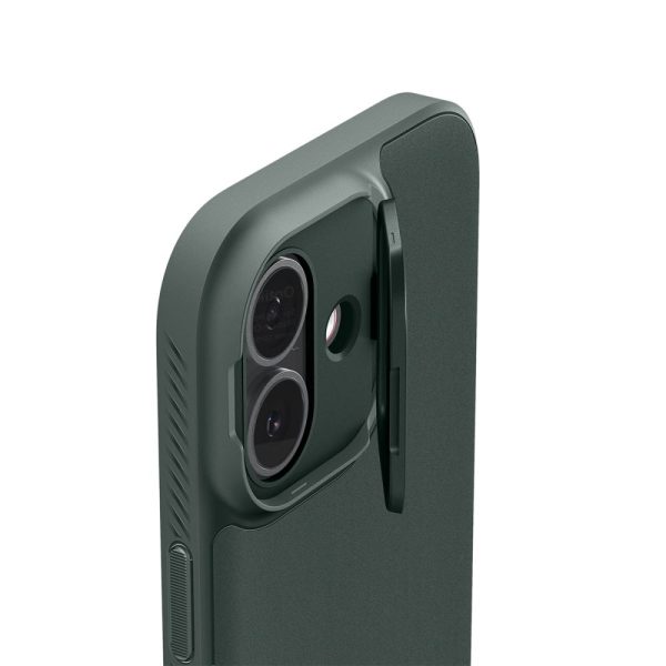 Θήκη Spigen Optik Armor Mag MagSafe για iPhone 17 – Abyss Green (ACS09988) - Image 3