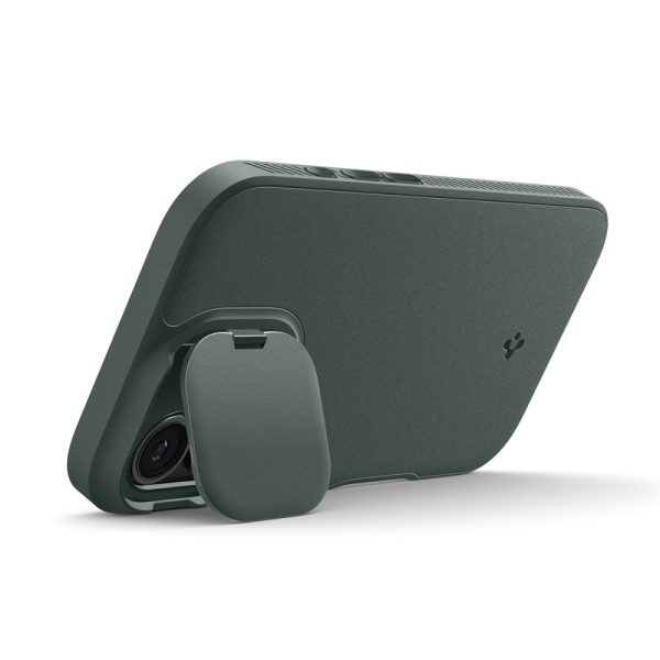 Θήκη Spigen Optik Armor Mag MagSafe για iPhone 17 – Abyss Green (ACS09988) - Image 4