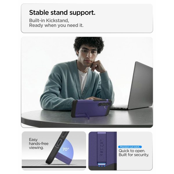Θήκη Spigen Tough Armor Mag MagSafe για Samsung Galaxy S26+ Plus – Ash Violet (ACS11215) - Image 9