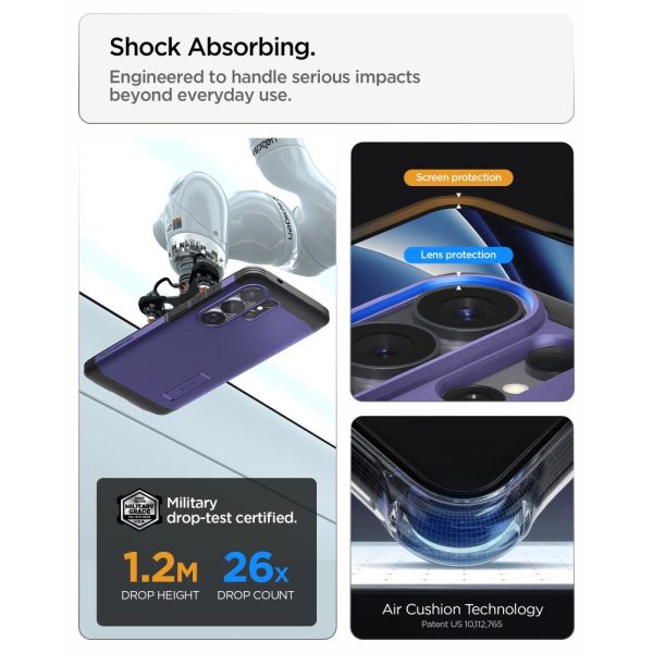 Θήκη Spigen Tough Armor Mag MagSafe για Samsung Galaxy S26 Ultra – Ash Violet (ACS11209) - Image 11