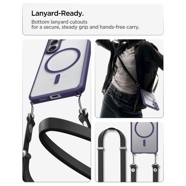 Θήκη Spigen Ultra Hybrid Mag MagSafe για Samsung Galaxy S26 – Deep Purple (ACS11220) - Image 13