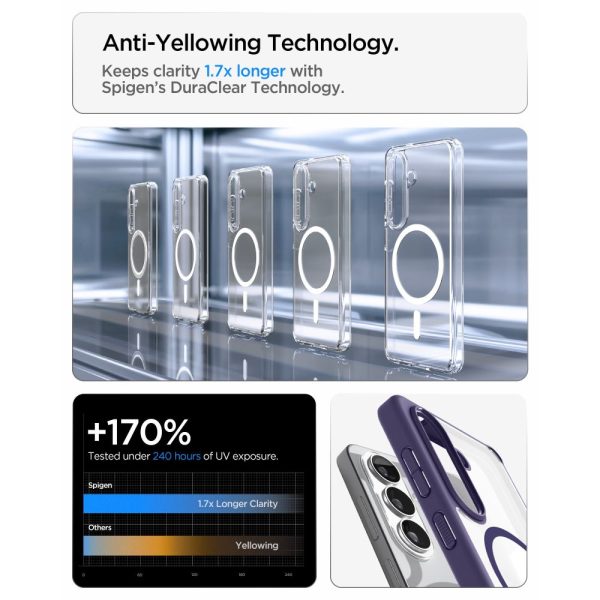 Θήκη Spigen Ultra Hybrid Mag MagSafe για Samsung Galaxy S26 – Deep Purple (ACS11220) - Image 8