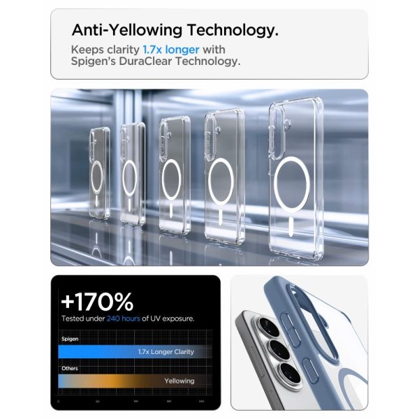 Θήκη Spigen Ultra Hybrid Mag MagSafe για Samsung Galaxy S26 – Light Blue (ACS11219) - Image 8