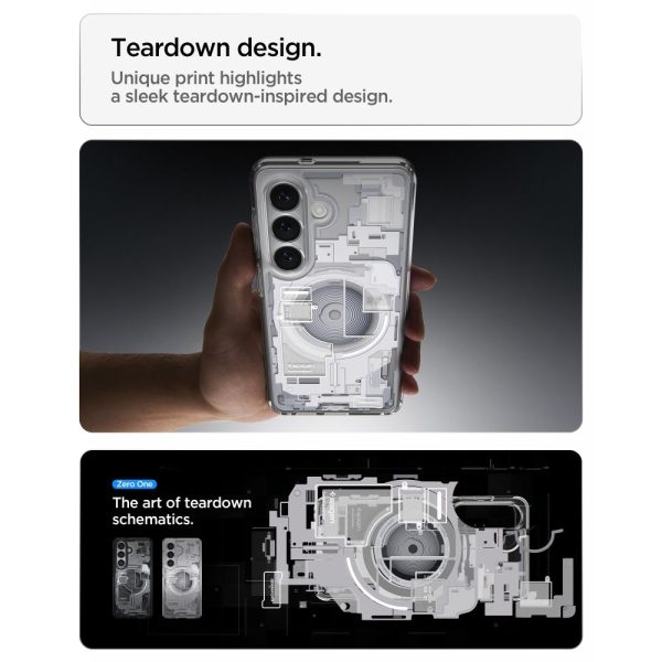 Θήκη Spigen Ultra Hybrid Mag MagSafe για Samsung Galaxy S26+ Plus – Zero One White (ACS10712) - Image 6