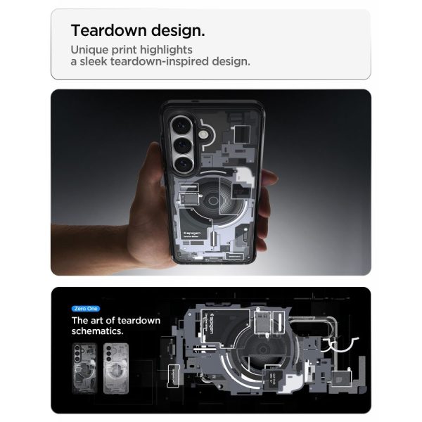 Θήκη Spigen Ultra Hybrid Mag MagSafe για Samsung Galaxy S26 – Zero One Black (ACS10736) - Image 8