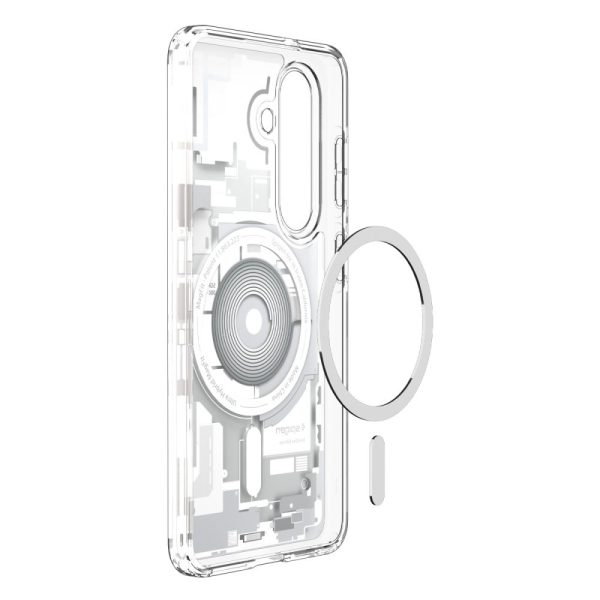 Θήκη Spigen Ultra Hybrid Mag MagSafe για Samsung Galaxy S26 – Zero One White (ACS10737) - Image 4