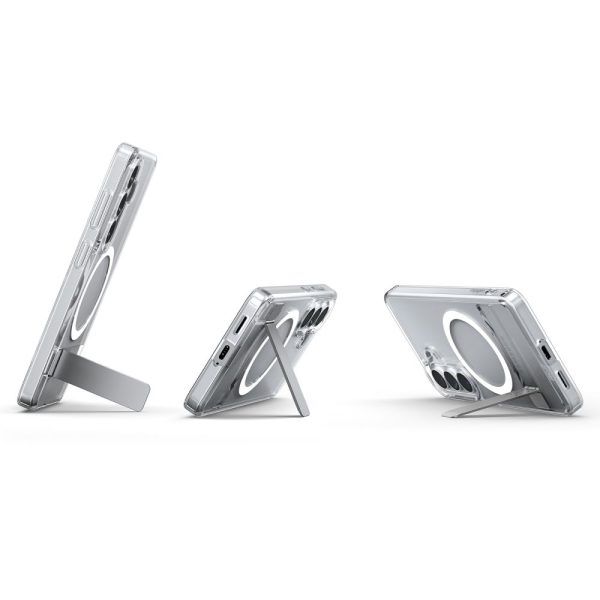 Θήκη Spigen Ultra Hybrid "S" Mag MagSafe για Samsung Galaxy S26+ Plus – Clear / White (ACS11050) - Image 6