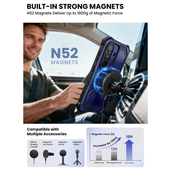 Θήκη Supcase ArmorBox Mag MagSafe – Samsung Galaxy S26 – Cobalt / Blue - Image 5