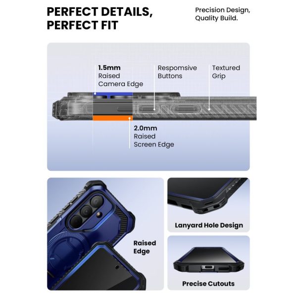 Θήκη Supcase ArmorBox Mag MagSafe – Samsung Galaxy S26 – Cobalt / Blue - Image 9