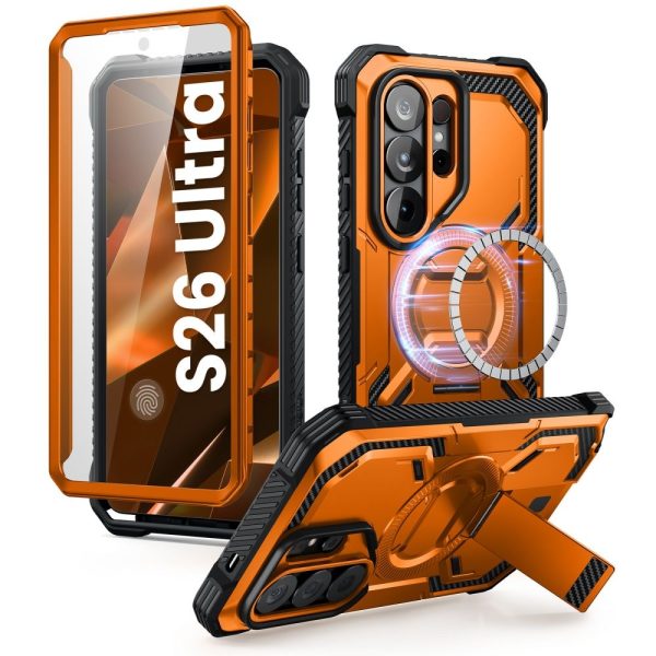 Θήκη Supcase ArmorBox Mag MagSafe – Samsung Galaxy S26 Ultra – Coral / Orange - Image 2