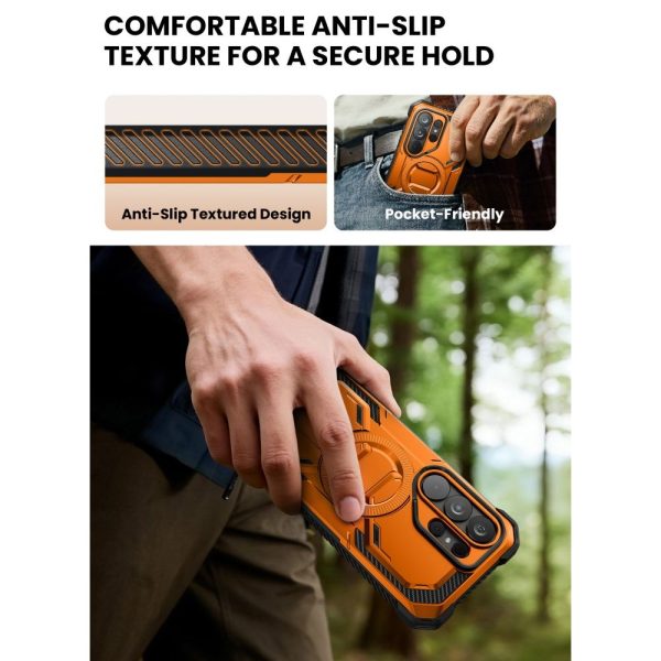 Θήκη Supcase ArmorBox Mag MagSafe – Samsung Galaxy S26 Ultra – Coral / Orange - Image 8