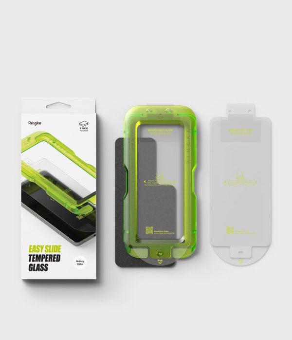 Αντιχαρακτικό Γυαλί Ringke Easy Slide 2-Pack για Samsung Galaxy S26+ Plus – Clear - Image 6