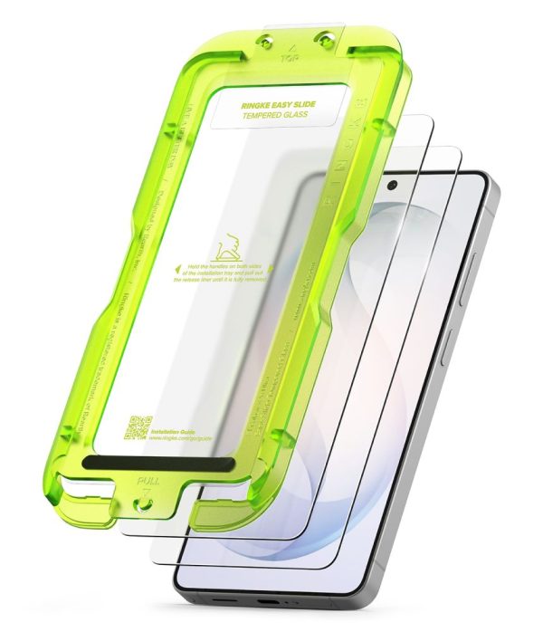Αντιχαρακτικό Γυαλί Ringke Easy Slide 2-Pack για Samsung Galaxy S26 Ultra – Clear - Image 2